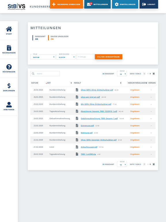 Screenshot #6 pour HonorarCockpit