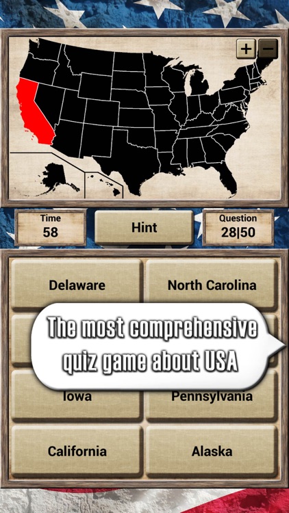 USA Geography - Quiz Game