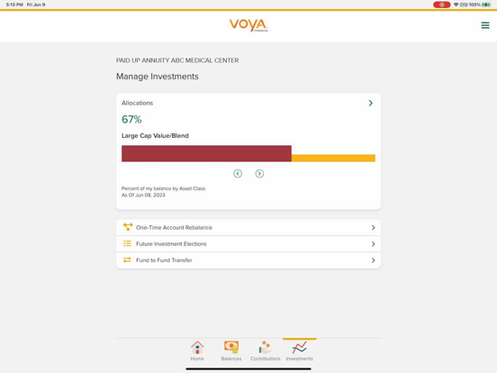 Screenshot #5 pour Voya Retire