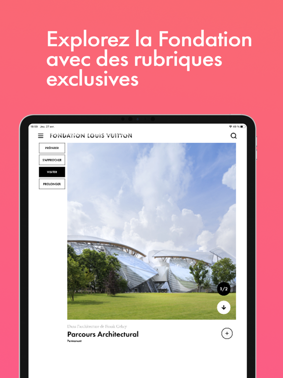Screenshot #4 pour Fondation Louis Vuitton