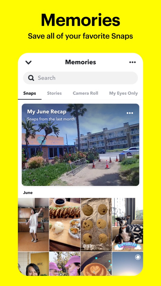 #8. Snapchat (iOS) Podle: Snap, Inc.
