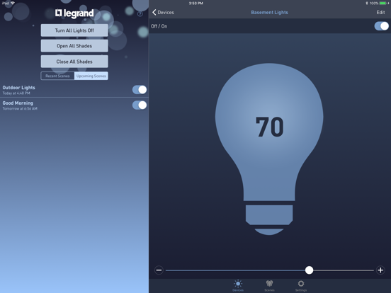 Screenshot #4 pour Legrand Lighting Control