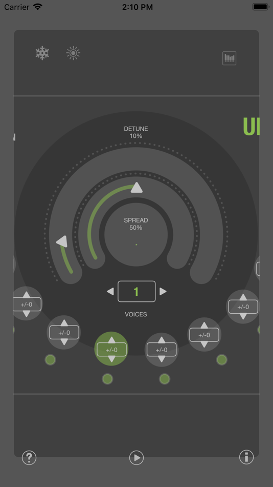 JAX Unisonic (Audio Unit) - 1.9 - (iOS)