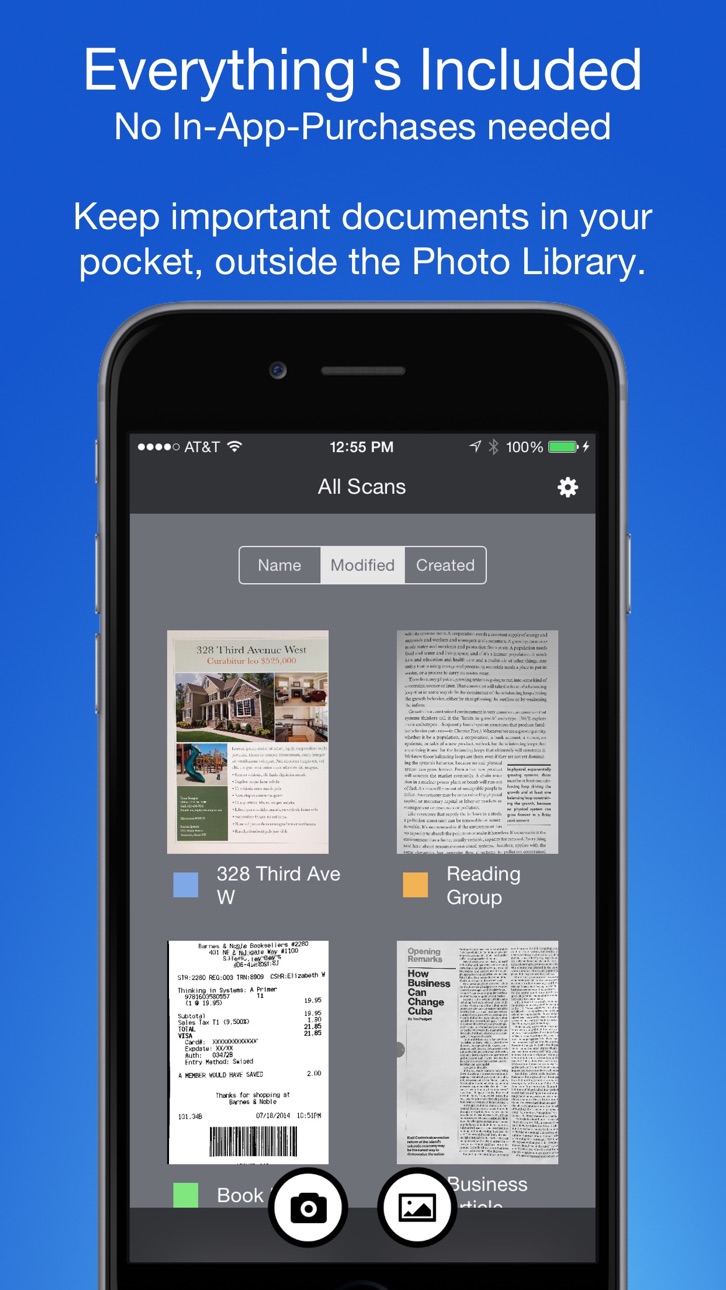 iPhone screenshot