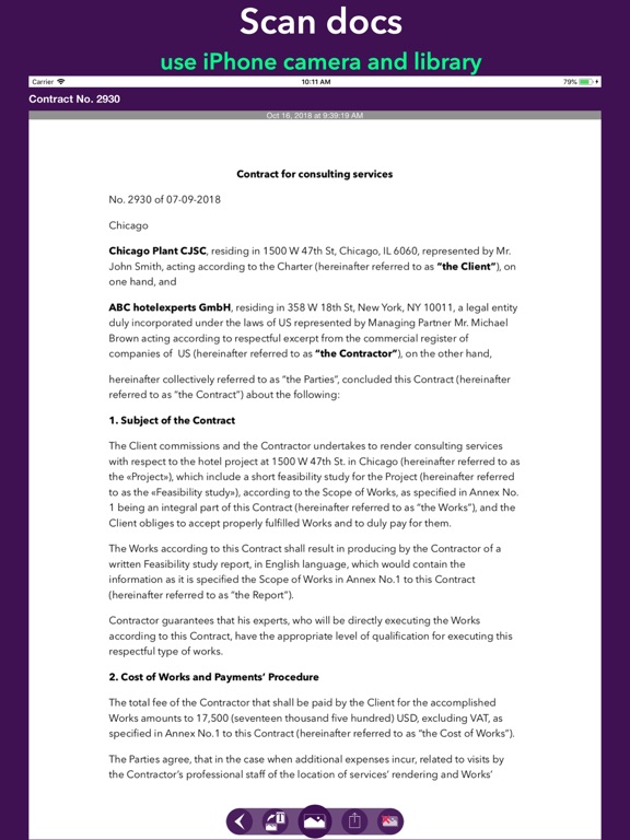 Screenshot #5 pour Contract AI: Compare & Create