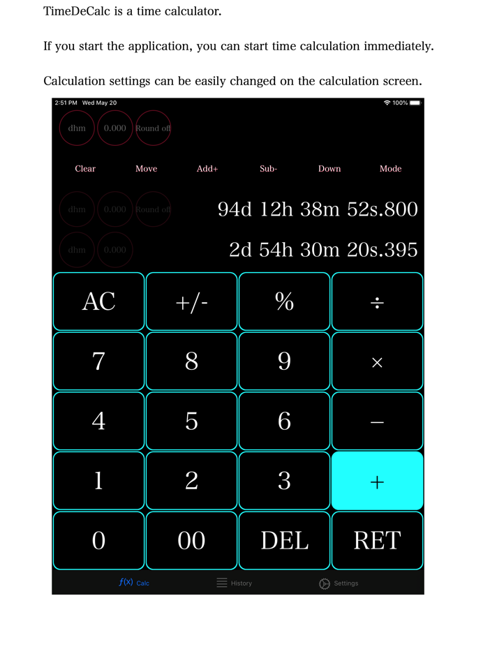 #1. TimeDeCalc (macOS) 由: masaki individual