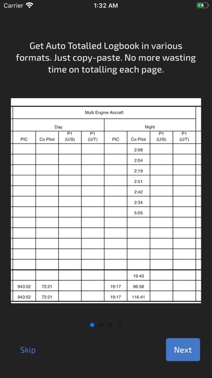 Wingman Pilot Logbook