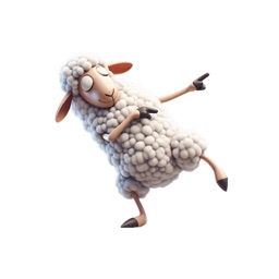 Dancing Sheep Stickers