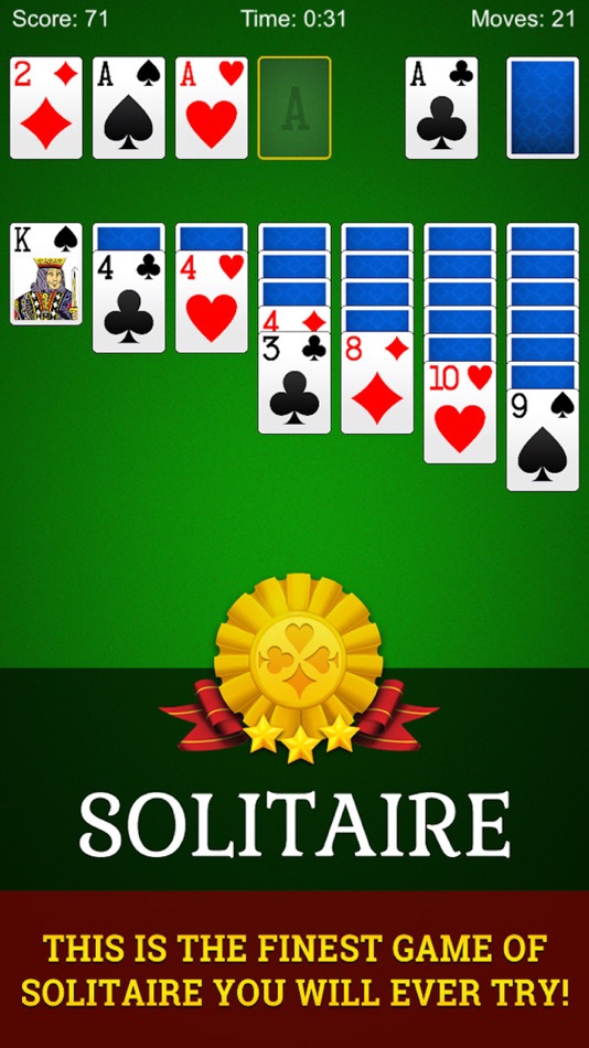 #1. Solitaire - Best Card Game (iOS) 由: Smart Games Studios