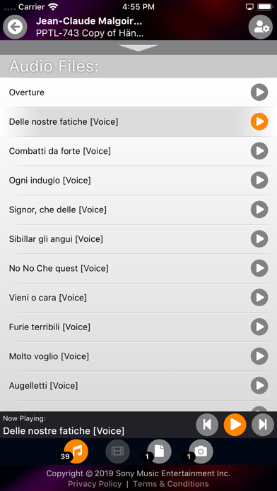 Sony Music Promo Portal Screenshot