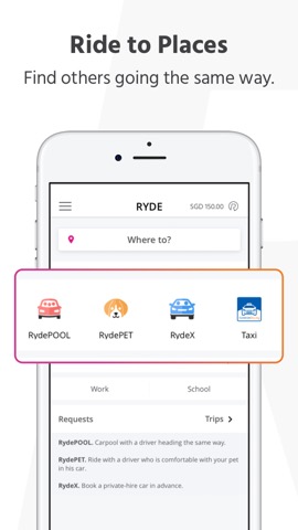 RYDE - Ride Hailing & Moreのおすすめ画像1