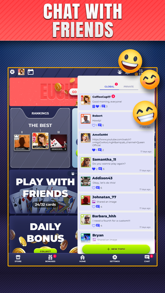 #4. Euchre.com - Euchre Online (iOS) 由: CASUALINO AD