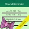 Every ten minutes, every twenty minutes, or every thirty minutes, listen our favorite music from Apple Music, when our device is locked, or when we are using many other app