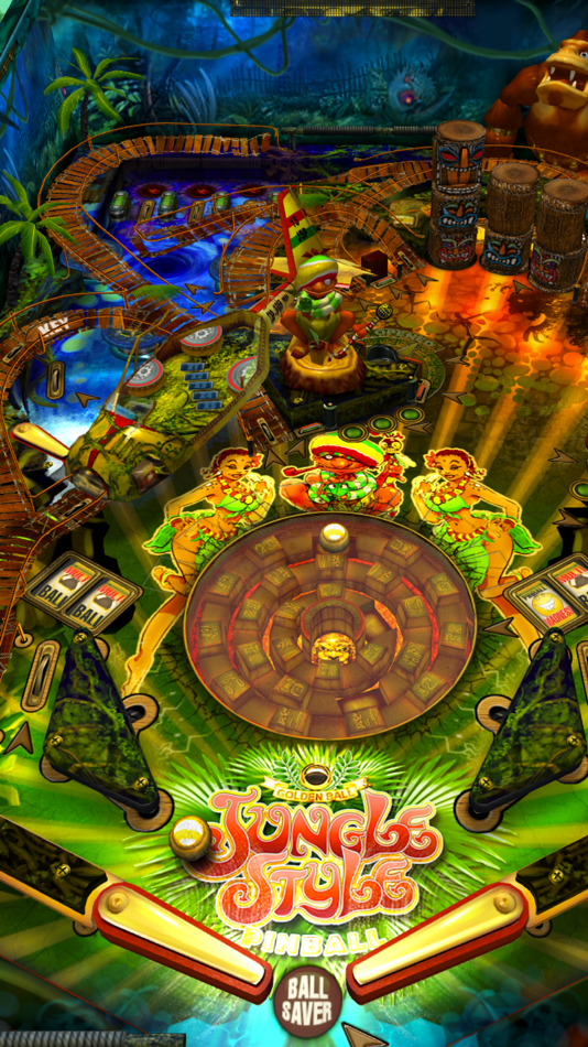 #1. Jungle Style Pinball (iOS) Bởi: BrainVault Games, LLC
