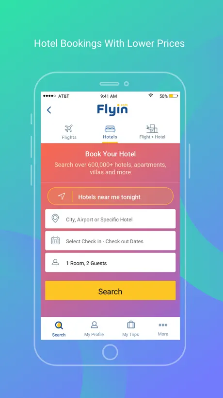 Flyin.com - طيران و فنادق