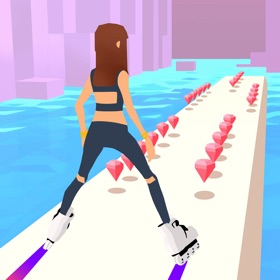 Скриншоты (5) Sky Roller - Fun runner game