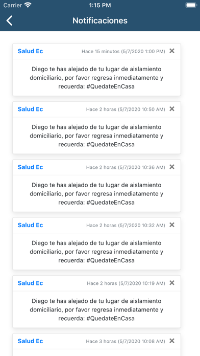 Screenshot #3 pour SaludEC