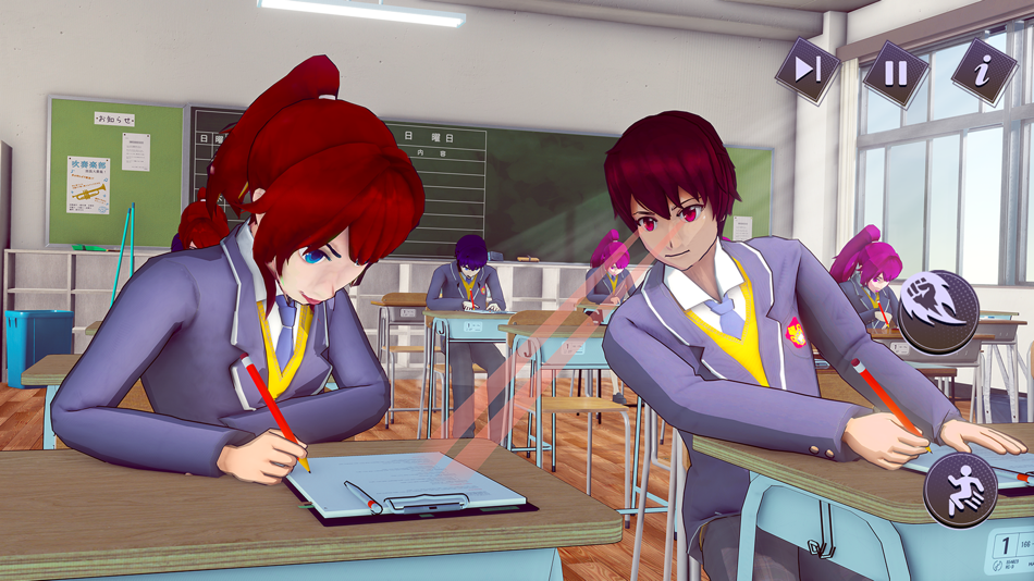 Anime High School Boy Life Sim - 1.0.3 - (iOS)
