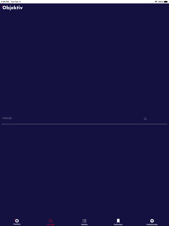 Objektiv iPad screenshot 4