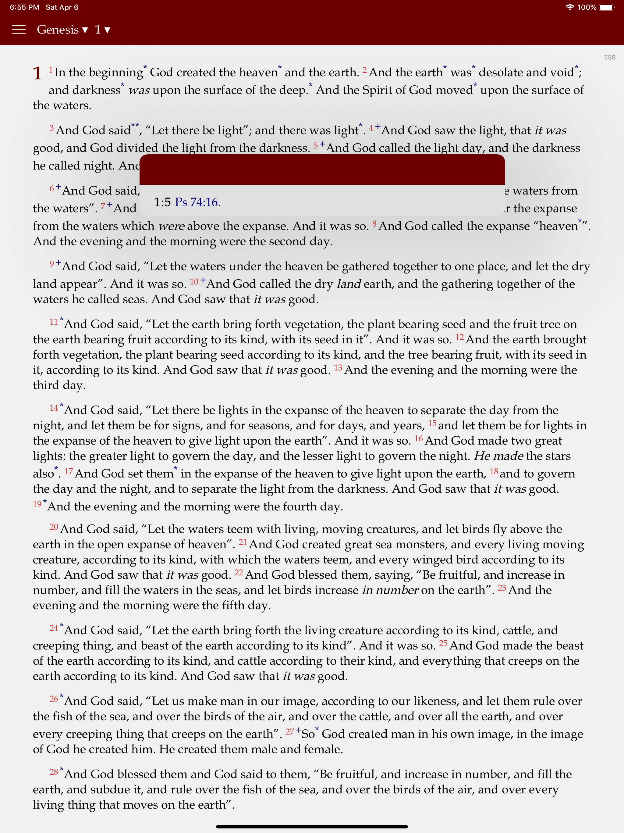 GM Study Bible screenshot 13