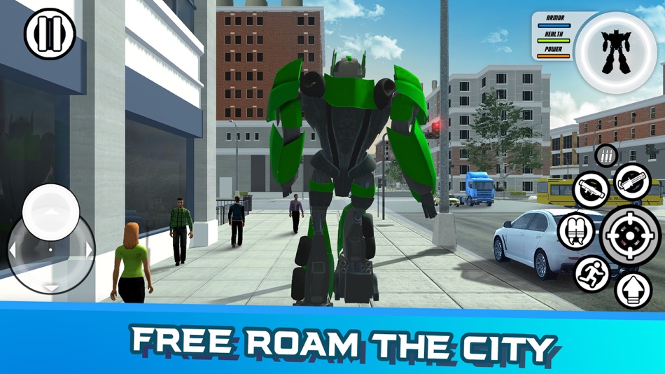 #2. MegaBot - Robot Car Transform (iOS) Podle: Vipera Games sp. z o.o.
