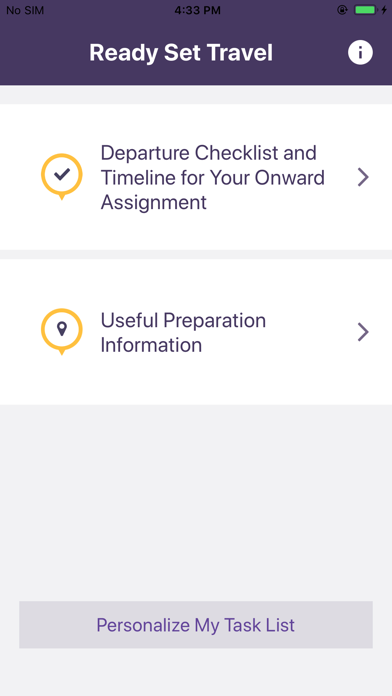 Screenshot #2 pour Ready Set Travel