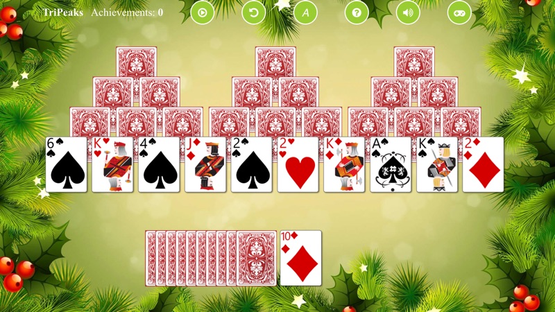 TriPeaks Solitaire X screenshot 1