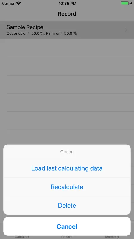 SoapDIY-Soap Recipe Calculator screenshot 5 of 6