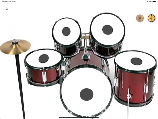 Tabla Drums Dhol Piano Guitar iPad screenshot