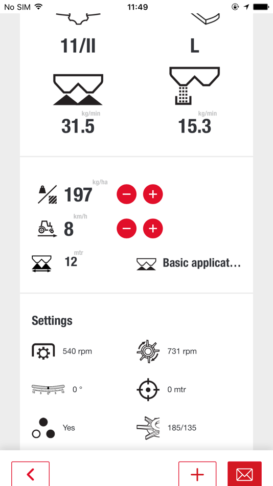 #5. Vicon Spreading Charts (iOS) Podle: Kverneland Group