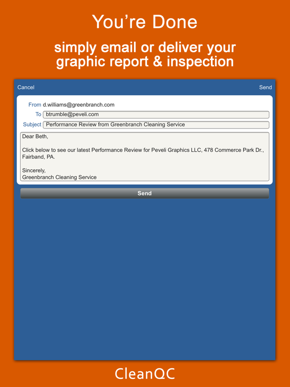 CleanGuru Janitorial Software iPad screenshot 8 - Business app