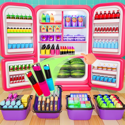 Fridge Organizer: ASMR Restock