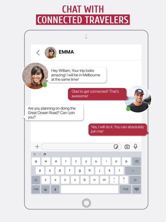 GAFFL - Find A Travel Buddy iPad screenshot 5 - Travel app