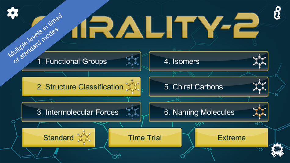 #1. Chirality-2 (iOS) By: Michelle Spencer