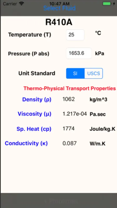 Thermo Physical Prop screenshot 8 of 9
