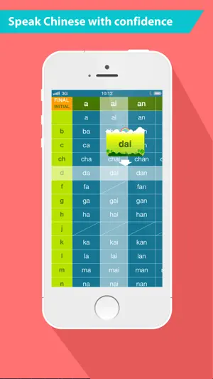 Pinyin Chart - Learn Chinese screenshot 2