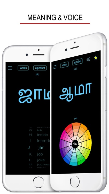 Tamil Words & Writing