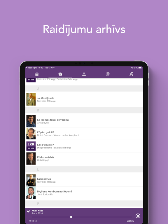 Screenshot #5 pour Latvijas Kristīgais radio LKR