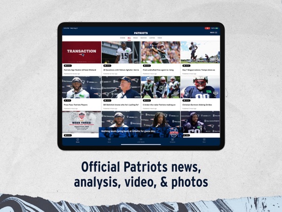 Screenshot #6 pour New England Patriots