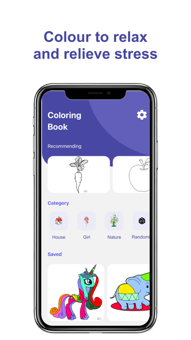 Coloring Book: Kid Color Games Screenshot