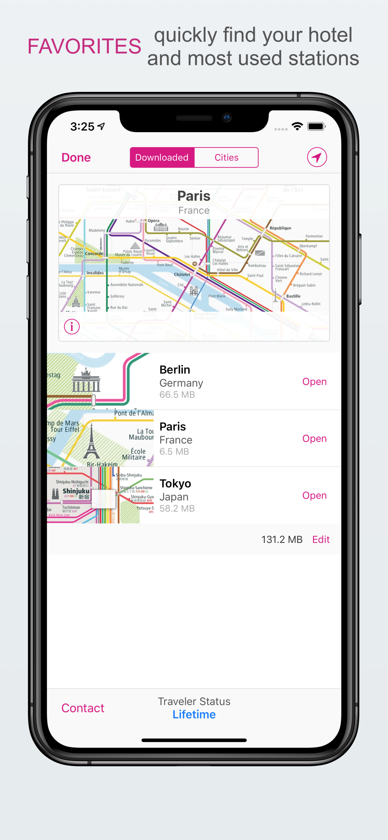 City Rail Map - Travel Offline screenshot 5