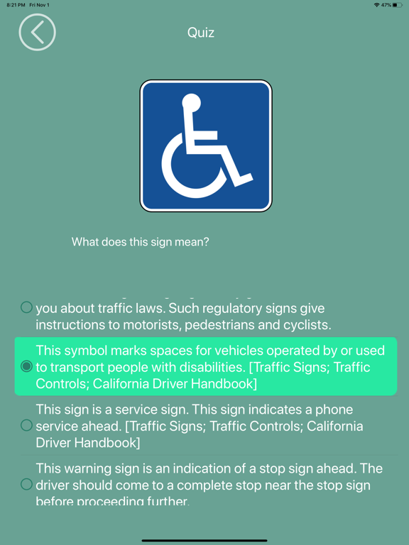 Screenshot #6 pour DMV Test 2025 – Permit Prep