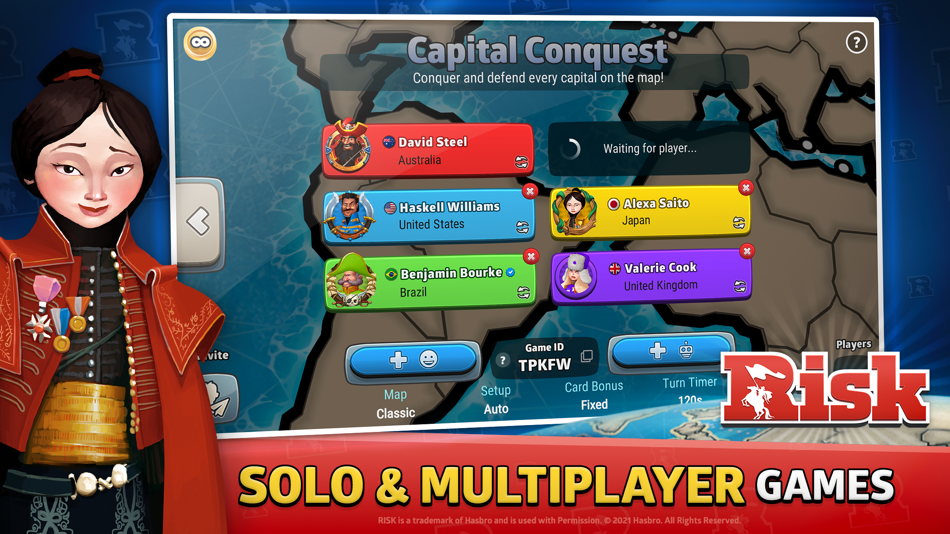 #5. RISK: Global Domination (iOS) โดย: SMG Studio
