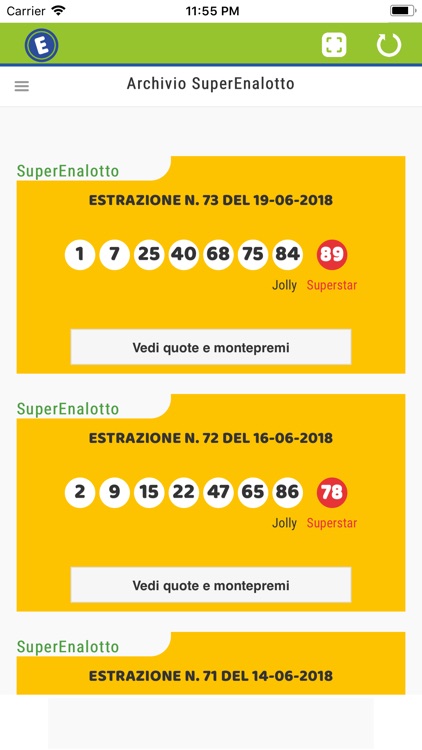 Estrazioni Lotto SuperEnalotto screenshot-6