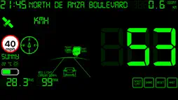 Speedmeter mph digital display screenshot 7