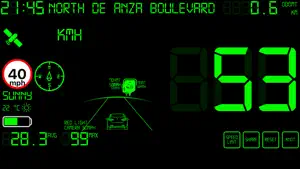 Speedmeter mph digital display screenshot 7