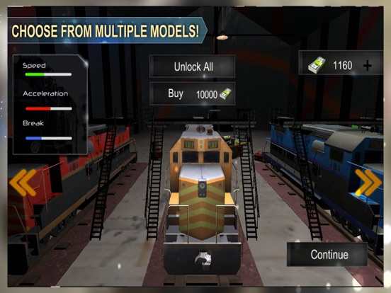 Screenshot #4 pour Cruise Train Driver Simulator