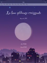 phases lunaires - calendrier iPad Captures Décran 1