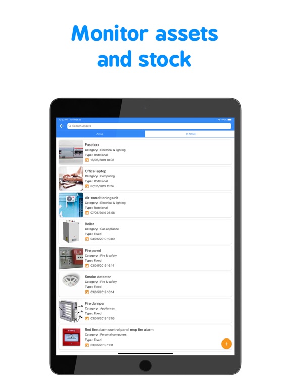 MaintainPad iPad screenshot