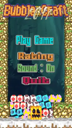 Bubble Shooter : Craft 3D screenshot 1